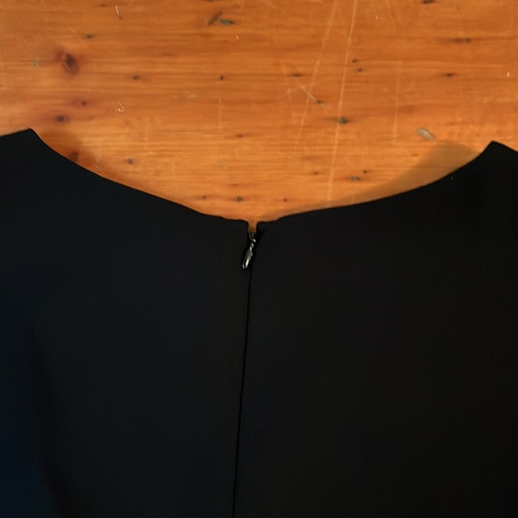 Cabi size 8 little black dress with unique pleats, midi, cocktail, unique - Picture 5 of 5